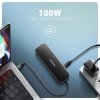AXAGON HMC-6GLN Wieloportowy hub USB 6in1, 5Gbps, 2xUSB-A, 1x USB-C, GLAN, HDMI 4K^60Hz, PD 100W, 20cm USB-C kabel